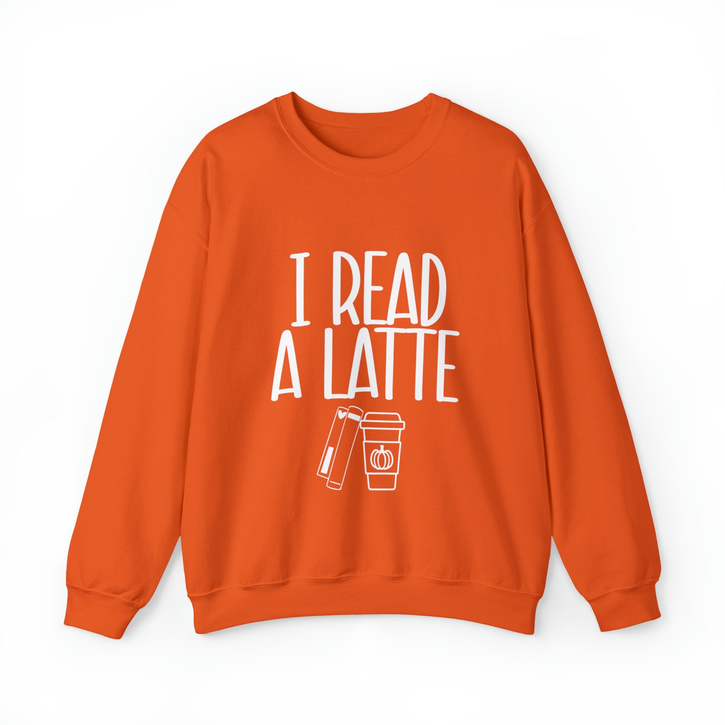 I Read A Latte Crewneck Sweatshirt